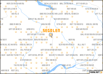 map of Segalen