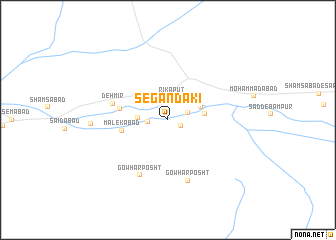 map of Segandakī