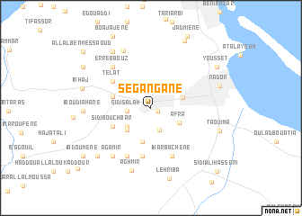 map of Segangane