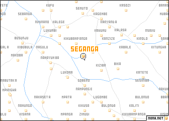 map of Seganga