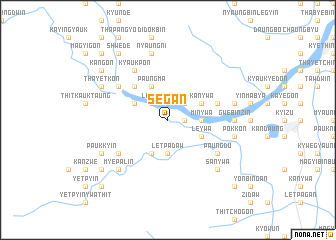 map of Segan