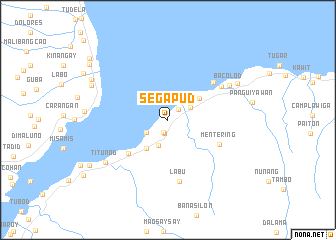 map of Segapud