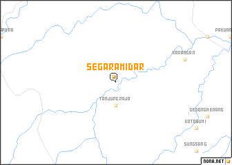 map of Segaramidar