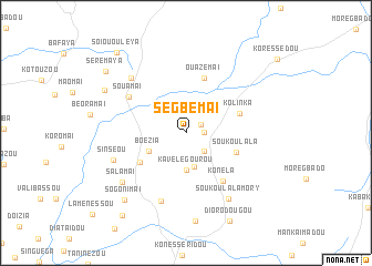 map of Segbemaï