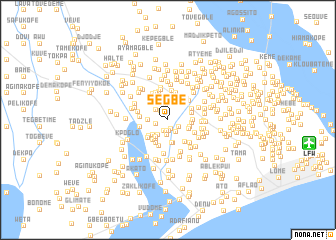 map of Ségbé