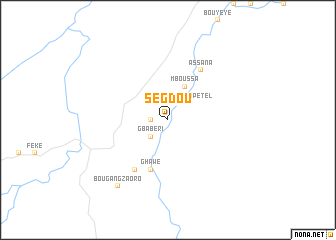 map of Segdou