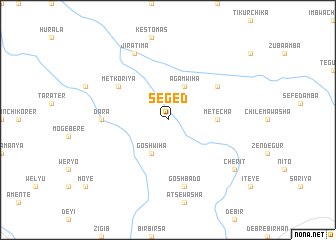 map of Seged