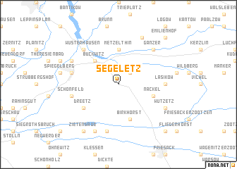 map of Segeletz