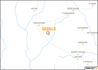 map of Ségélé