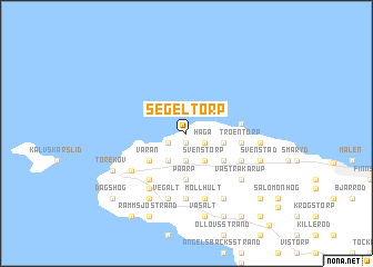 map of Segeltorp
