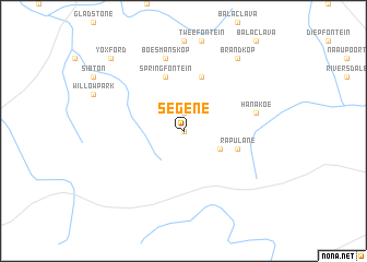 map of Segene