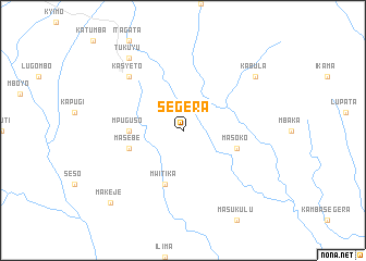 map of Segera