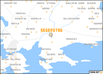 map of Segerstad