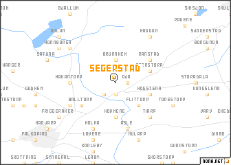 map of Segerstad