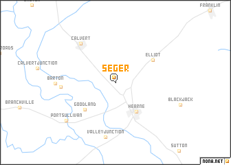 map of Seger