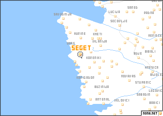 map of Seget