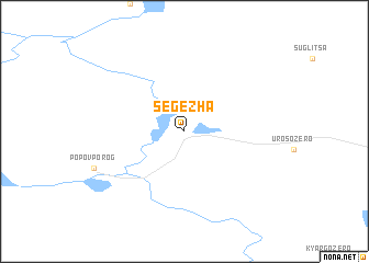 map of Segezha