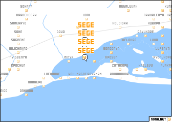 map of Sege