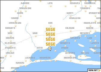 map of Sege