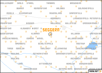 map of Seggern