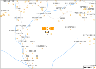 map of Seghīn