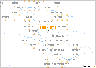 map of Seghişte