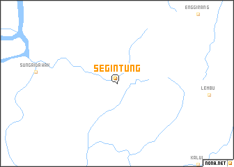 map of Segintung