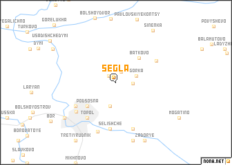 map of Segla