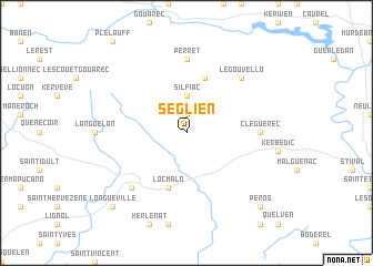 map of Séglien