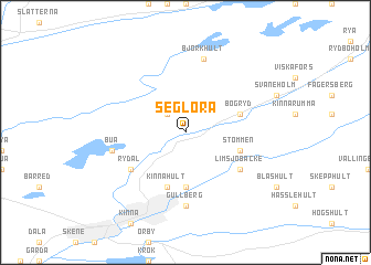 map of Seglora
