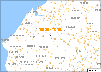 map of Segok-tong