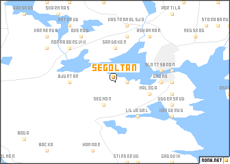 map of Segoltan