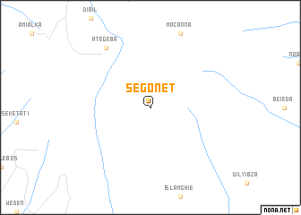 map of Segonet
