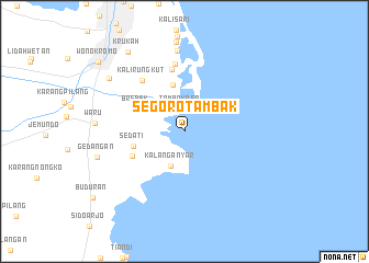 map of Segorotambak