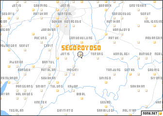 map of Segoroyoso