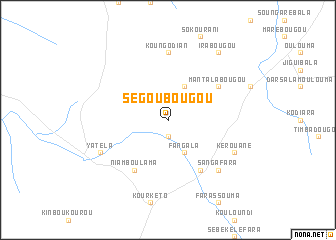 map of Ségoubougou
