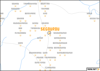 map of Ségourou