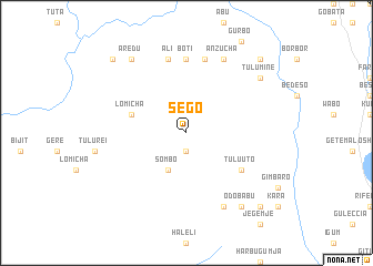 map of Sego