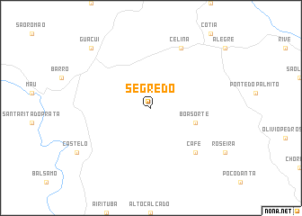 map of Segrêdo