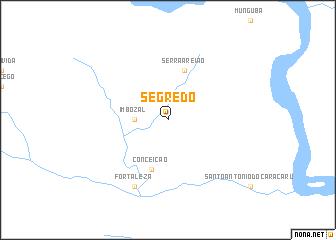 map of Segrêdo