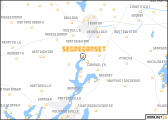 map of Segreganset