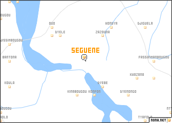 map of Séguéné