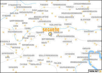 map of Séguéné