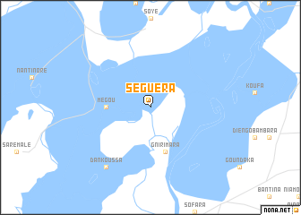 map of Séguéra