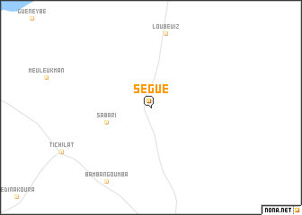 map of Ségué