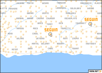 map of Seguin