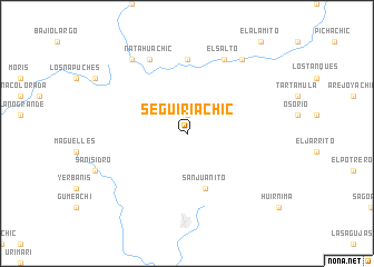 map of Seguiriáchic