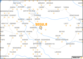 map of Segula