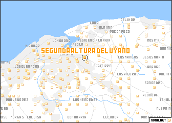 map of Segunda Altura de Luyano