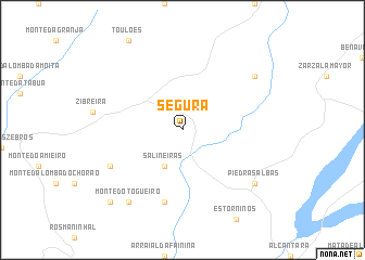 map of Segura